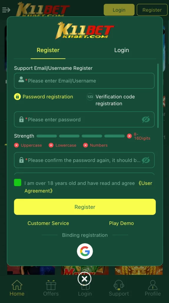 Game casino
